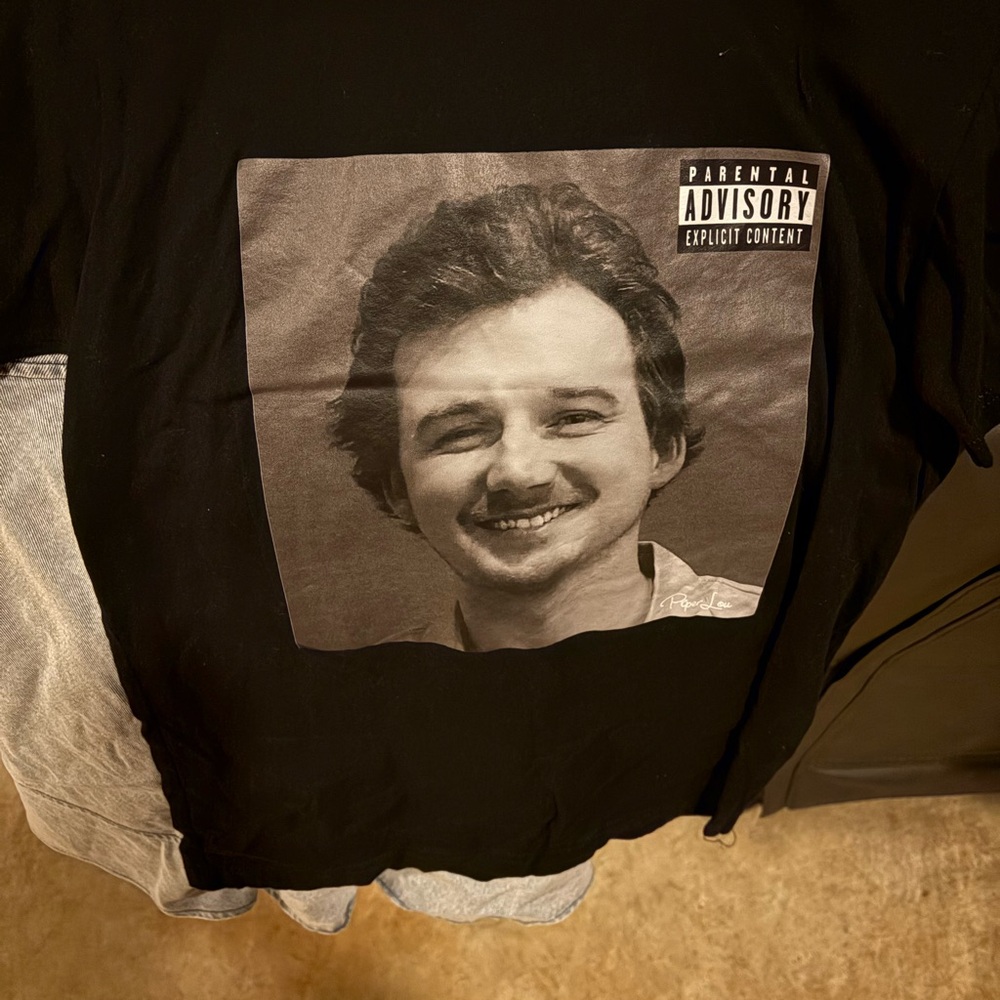 Morgan Wallen Black Graphic Tee
